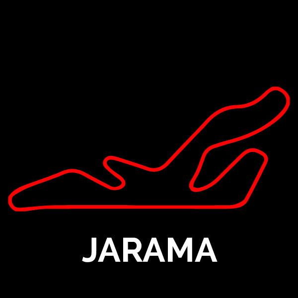 Infografía del trazado del circuito del Jarama
